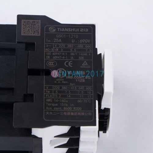 1PC  Contactor GSC1-1210 CJX4-D1210 220V / 380V TIANSHUI213