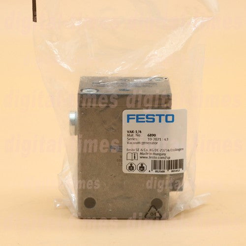 1PC  FESTO Vacuum generator VAK-1/4 VAK-1-4 6890 Free Shipping#LJ