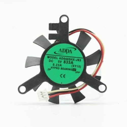 1PC   notebook cooling fan AD0405HX-J93 5V 0.23A 3-wire