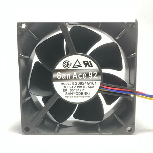 One For SANYO  9G0924G101 DC24V 0.56A 3-wire inverter cooling fan