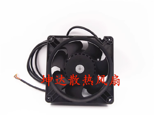 1 pcs Cooling Fan DV5214/2HP DC24V 6W 12738 12.7cm 4-pin Aluminum frame fan