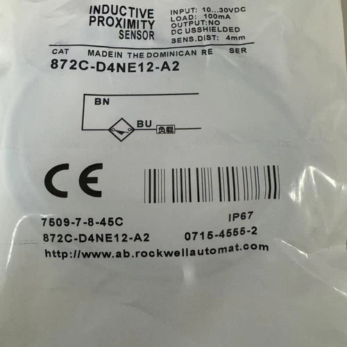 1PC FOR sensor proximity switch  872C-D4NE12-A2