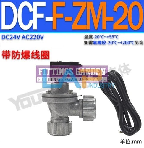 1pcs  FOR pulse solenoid valve explosion-proof pulse valve DCF-F-ZM-20