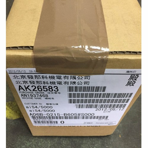 For FANUC A06B-0215-B605#S000  servo motor Free Shipping