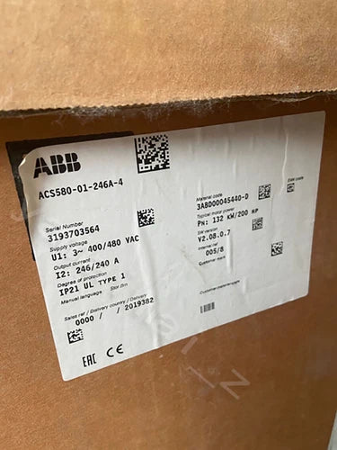 1pc  ABB ACS580-01-246A-4 Frequency Converter Fast Ship UPS or