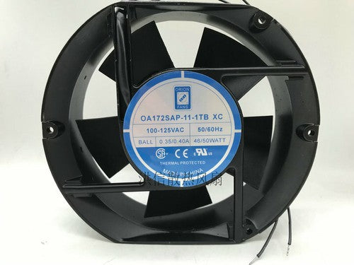 ORION FANS OA172SAP-11-1TB XC AC100-125V 0.35/.040A 17CM fan