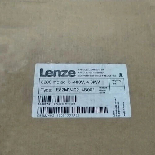 1 PC E82MV402_4B001  LENZE E82MV402-4B001 Inverter 8200 Motec 4.0kW