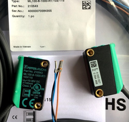 1pc P+F Photoelectric Switch Sensor ML100-8-1000-RT/103/115 210543