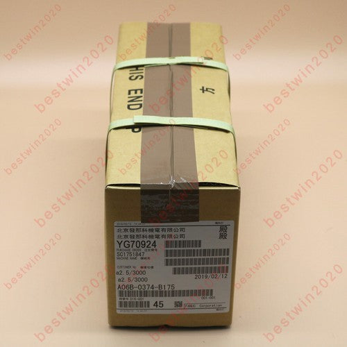 For Fanuc A06B-0374-B175  servo motor Free Shipping