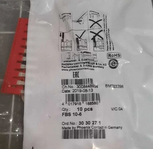 10PCS/Bag FOR  Bridge plug-in Type  FBS10-6 3030271