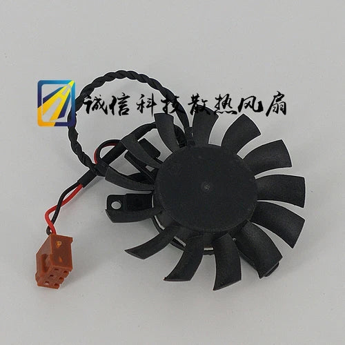 1PC  cooling fan Hole pitch 3.4-3.4-2.6 Diameter 4.4cm  DFB500905H 5V 1.2W