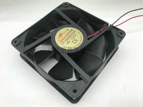 1 PCS SNOW FAN fan Y-Y 12038H28B DC 28V 0.90A 12038 12CM 2 wire inverter fan
