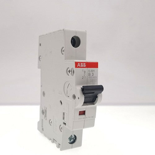 one  ABB 1P 3A Miniature Circuit Breaker S201-B3 Free ship