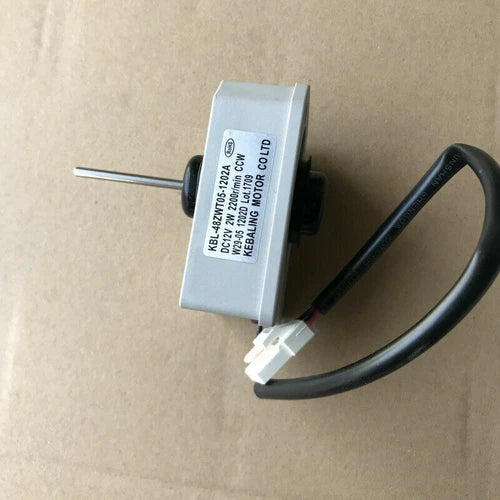 1PC 12V 2200r/min  Refrigerator Fan Motor Kit Set  KBL-48ZWT05-1202A DC
