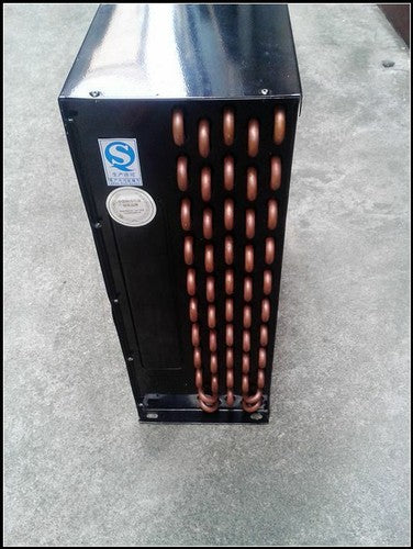 FNF-6.0/22 3HP 22m² condenser 220V 120W copper tube aluminum radiator