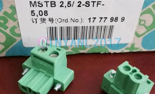 10PCS  connector plug MSTB 2.5/2-STF-5.08 1777989