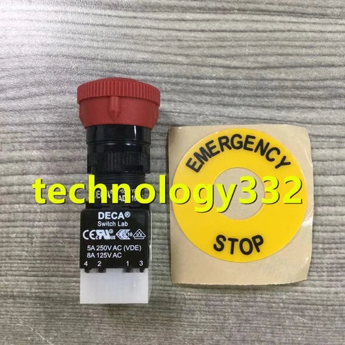 1PC   ADA16-F ADA16E6-R22-D10R R22-C10R  connected 16MM SCram switch