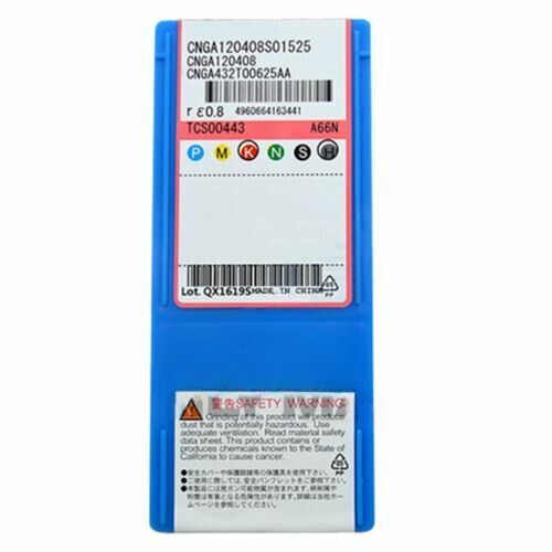 KYOCERA CNGA120408S01525 A66N CNGA432T00625AA Carbide Inserts