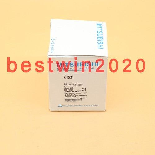 1PC  Mitsubishi S-KR11 interlocking AC contactor AC220V-240V