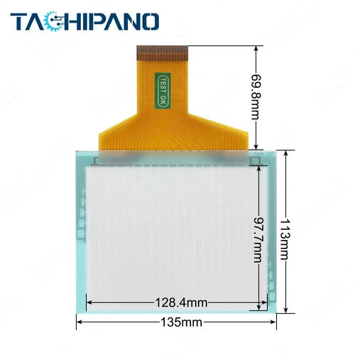 1SET Touch Screen for F940GOTLWDC F940GOT-LWD-C HMI with Protective Film