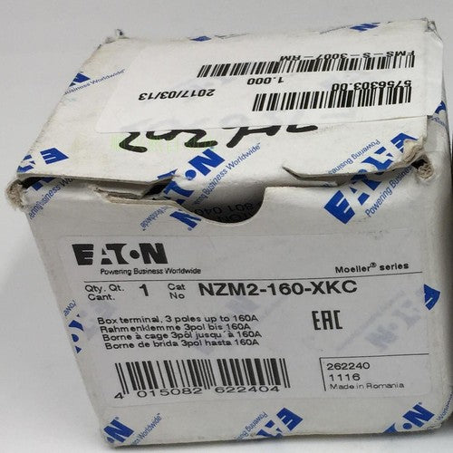 1PC  Eaton moeller NZM2-160-XKC Box terminal Free shipping#LJ