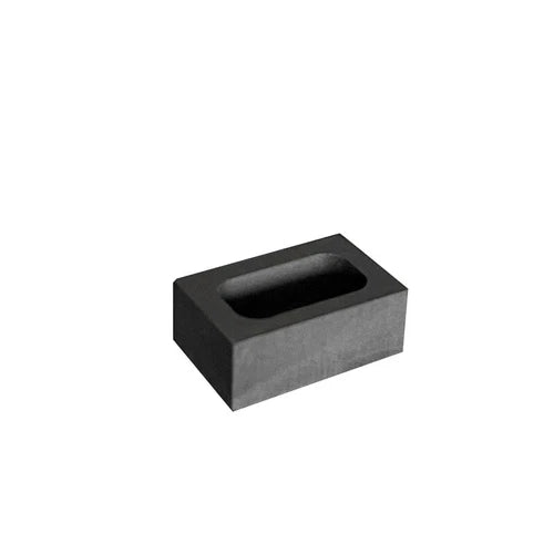 Mini Ingot Bar Graphite Mould Crucible For Melting Gold Casting Refining Silver