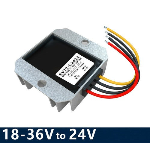 DC voltage regulator 24V to 24V buck-boost module 18-36V to 24V 3A 72W