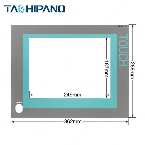 Touch Screen for 6AV7 884-0AH32-4BD0 IPC 477C 12 + Overlay 6AV7884-0AH32-4BD0