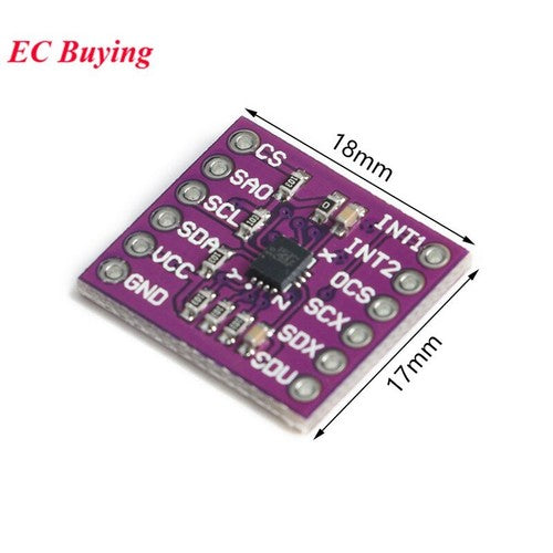 CJMCU-633 LSM6DSO 6DOF Sensor Module 3D Accelerometer SPI I2C Serial Interface