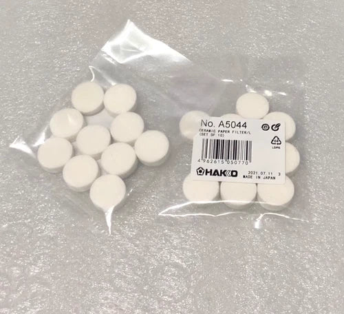 10pcs / package For A5044 Replacement to A1033 Ceramic Paper Filter