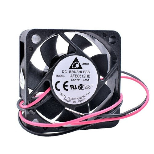 DELTA AFB0512HB 5cm 5015 50x50x15mm DC 12V 0.15A 2pin cooling fan