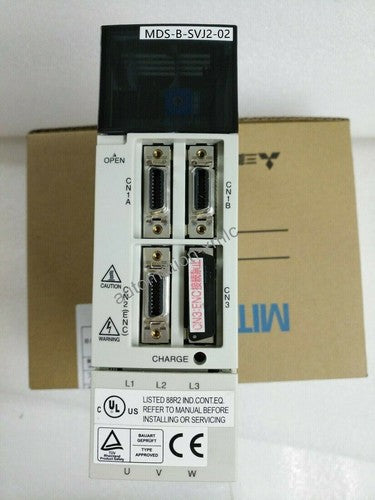 ONE  Mitsubishi MDS-B-SVJ2-02 Servo Drive MDSBSVJ202 One year warranty