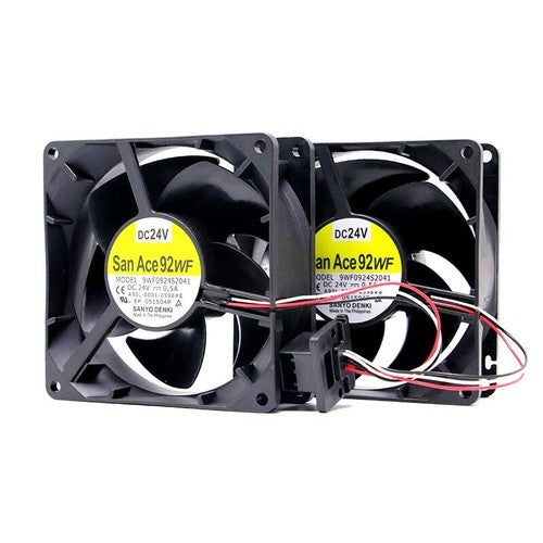 Sanyo 9WF0924S2041 24V 0.5A 9032 Fanuc Drive Fan A90L-0001-0598#B Equipment Fan