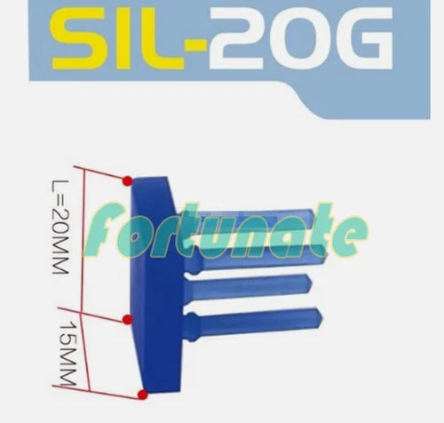 QTY:4  SIL-20G Finger pad For Mechanical arm pneumatic finger gripper