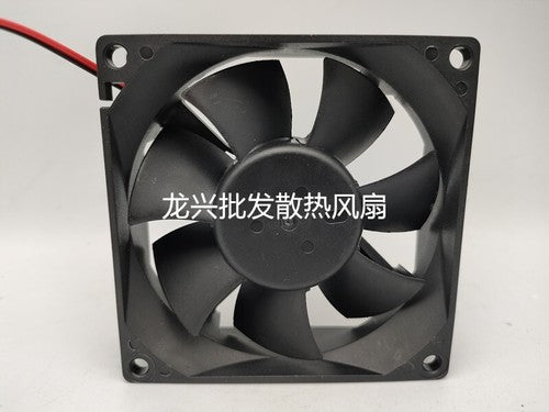 1 PCS NIDEC Fan T80T12MS1A7-57 T07 DC12V 0.30A 8CM 8025 2 wire cooling fan