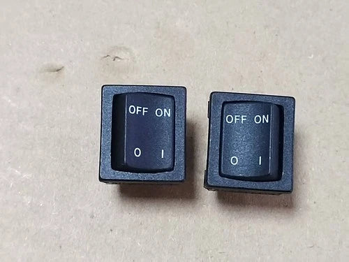 2pcs  Rocker Switch V6XF CH  8650VB 4pins NO-OFF 10A 250VAC