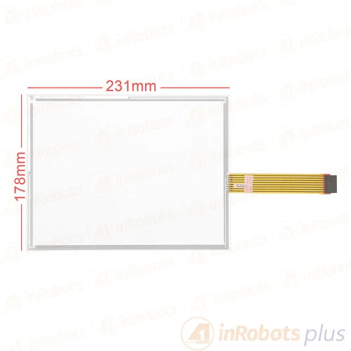 1PCS  Touch Screen Glass +PanelView Plus 1000 2711P-T10C4D7 2711P-T10C4D8 Film
