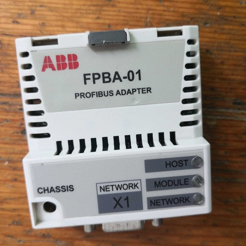 one  Abb FPBA-01 PROFIBUS DP Adapter Module ONE Year Warranty
