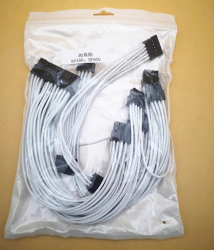 1PC For   SFX SF450 SF600 SF750 Power Supply Soft Silicone Module Wire