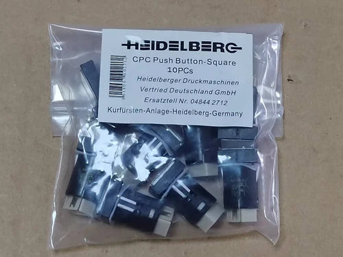 10Pcs for SM102 SM52 SM74 Printing Press CPC Push Buttons 81.186.3855