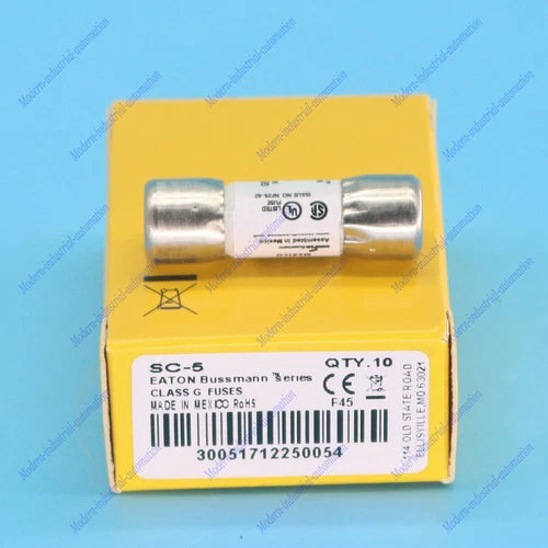 10pc  Time Delay Class G Fuse  SC-5 SC 5A 600Vac