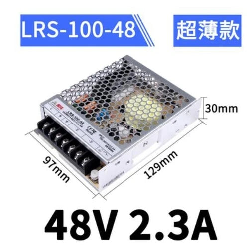 1PCS   switching power supply  LRS-100-48 100W 48V 2.3A
