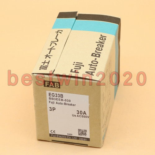 Fuji Electric EG33B 3P 30A  Leakage Circuit Breaker