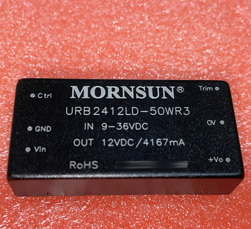 1pcs MORNSUN URB2412LD-50WR3 Power Module 24V to 12V 4167mA 50W
