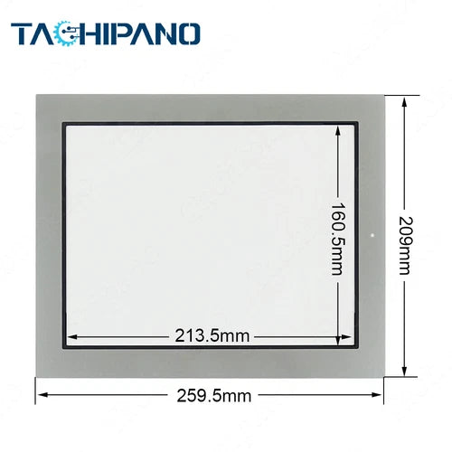 1SET for AGP3500-T1-D24-CA1M Screen with Protective Film Touch Panel