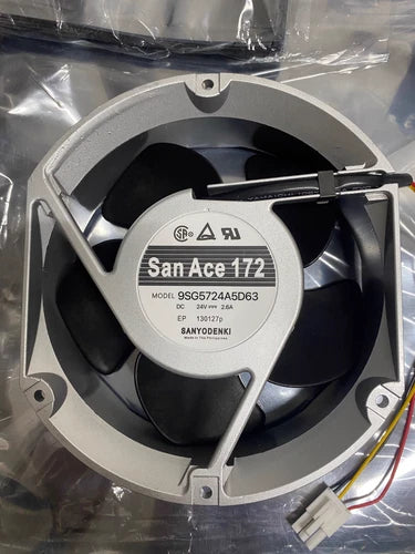 1 PCS  Fan 24V 2.6A 17cm 3 wire inverter fan cooling fan 9SG5724A5D63 DC