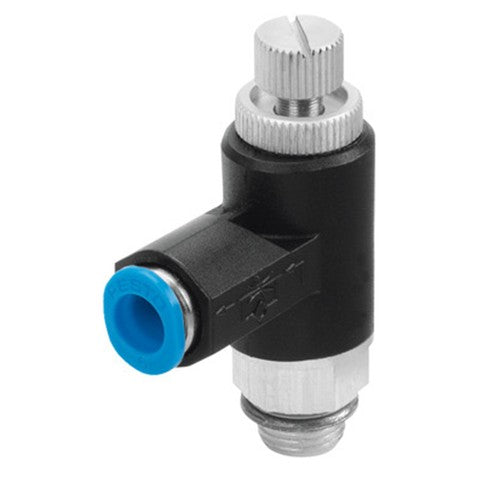 FESTO GRLA-1/4-QS-8-RS-B One-Way Flow Control Valve 162968