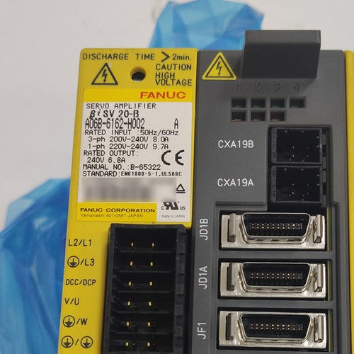 For FANUC A06B-6162-H002  servo drive Free Shipping