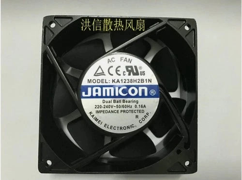 1PC  0.16A 12038 AC cooling fan   KA1238H2B1N 220-240V
