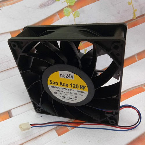 One For SANYO  9WV1224P1H001 San Ace120W 24V 0.8A cooling fan Free Shipping